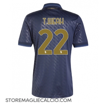 Juventus Timothy Weah #22 Maglia Gara Terza Repliche 2024-25 Maniche Corte